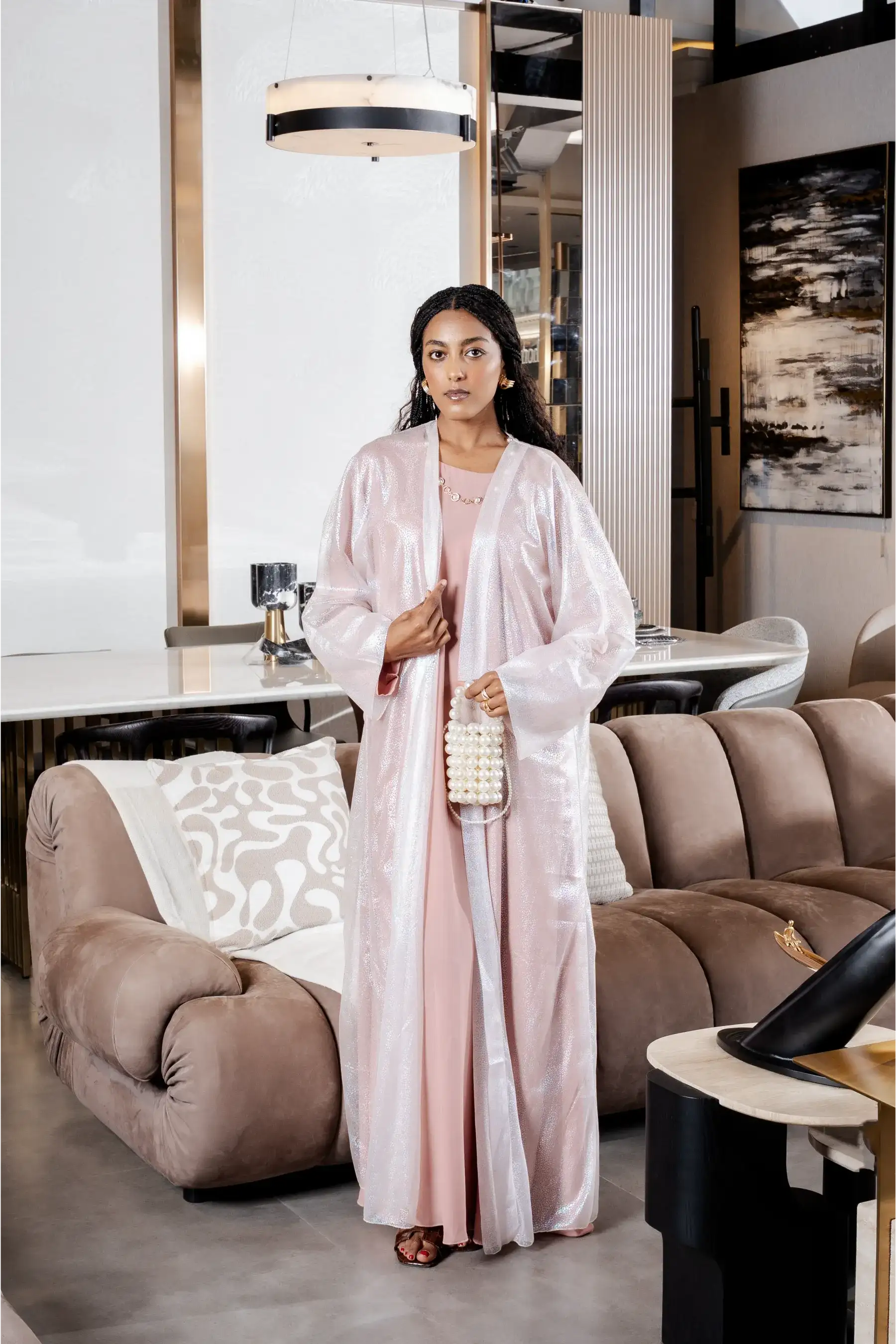 Farasha Kimono - PEACH