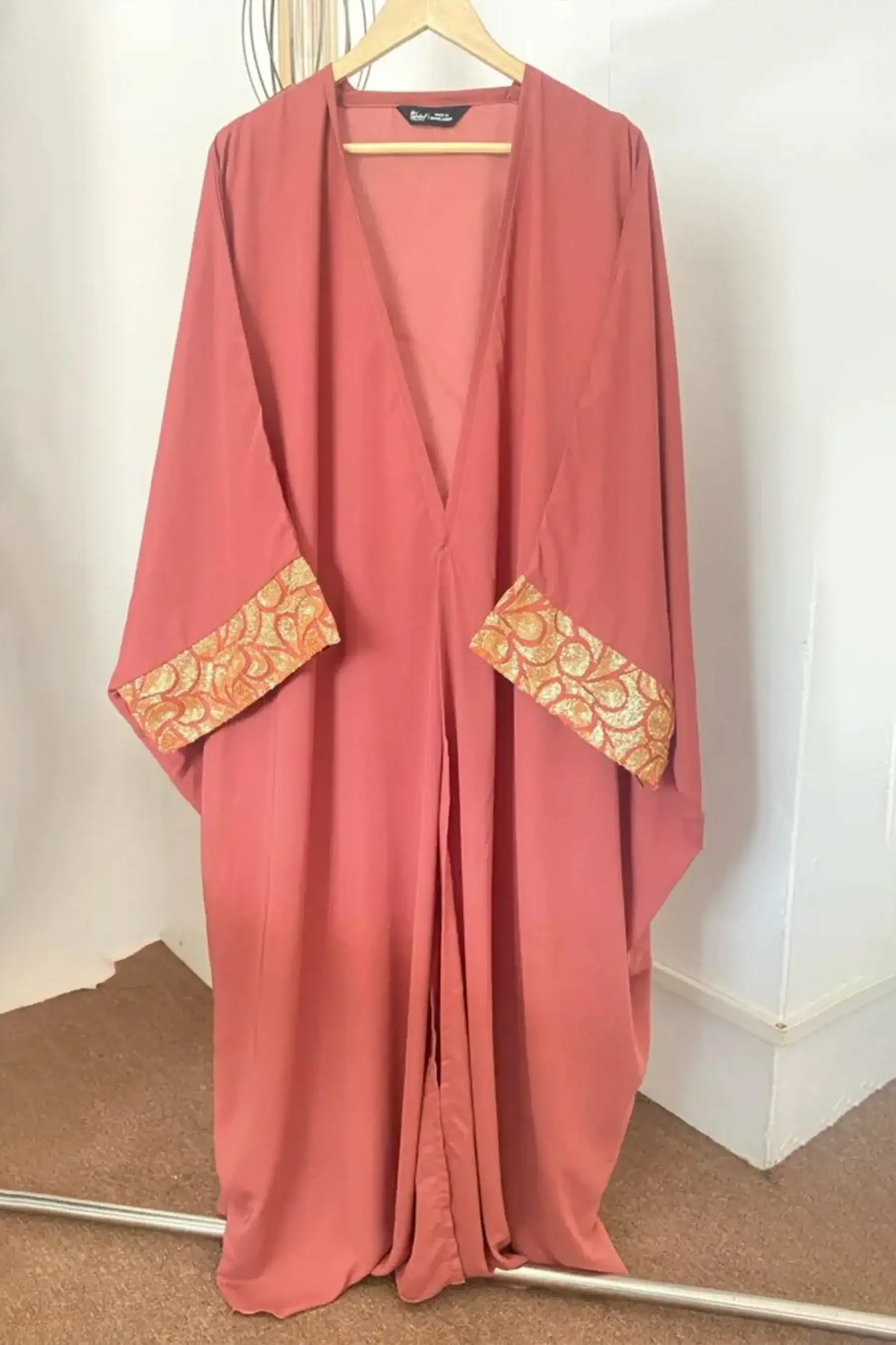 Sehrish ABAYA - Dark Peach