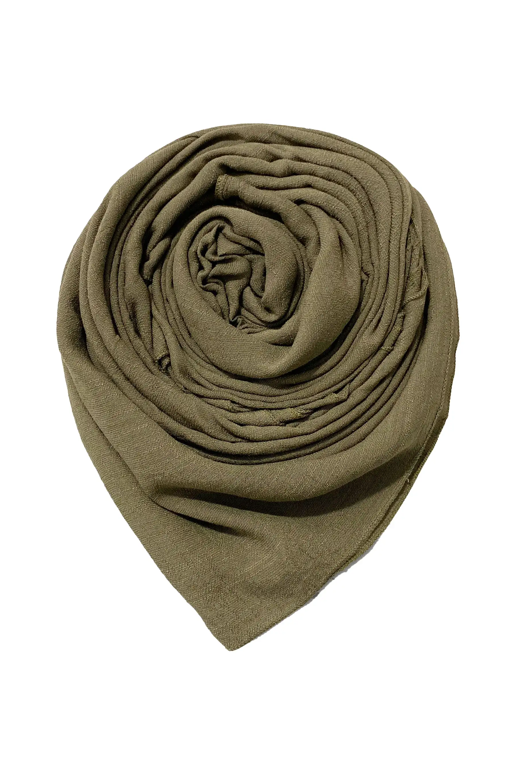 Dry Moss – Cheese Cotton Scarf