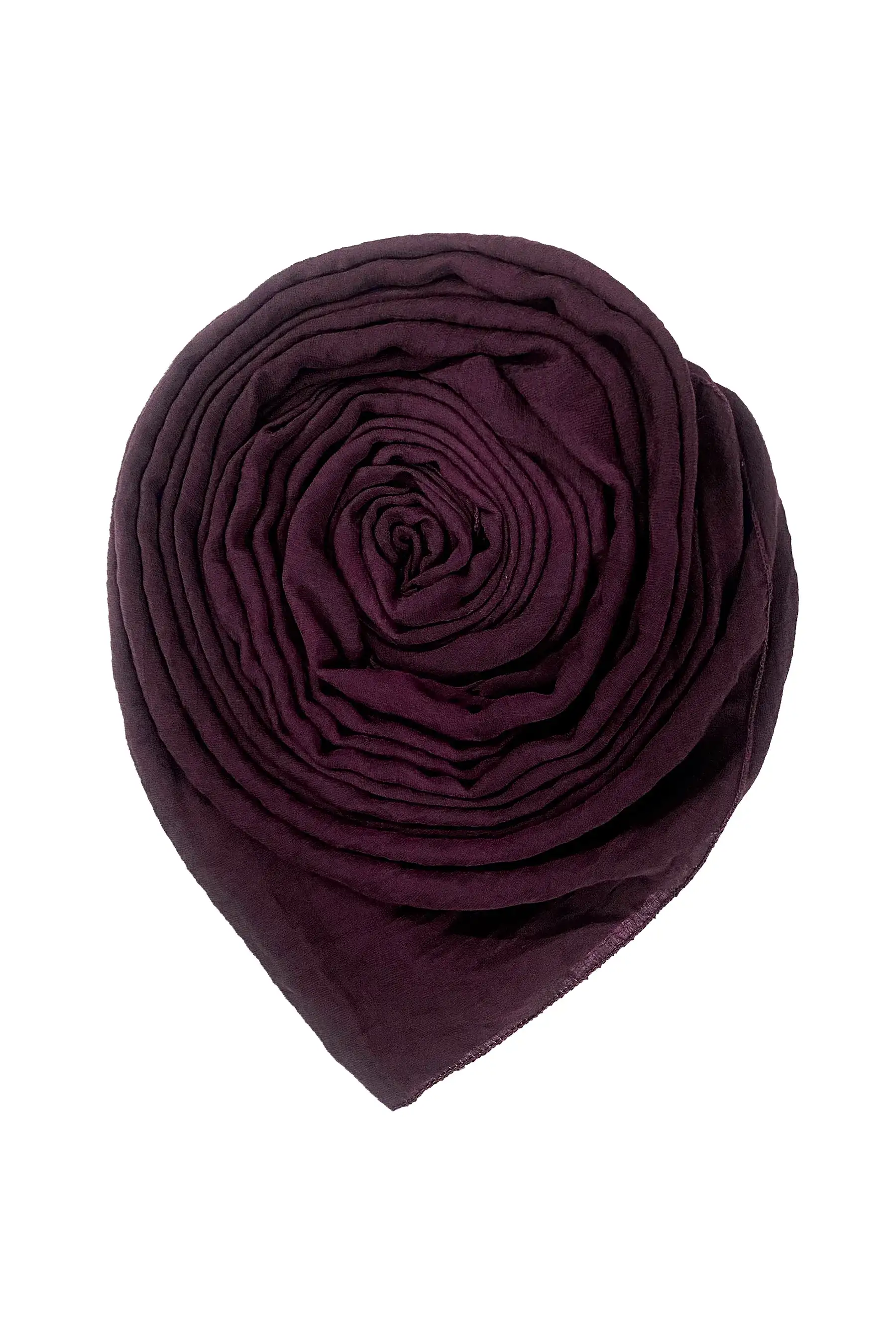 Burgundy – Cheese Cotton Scarf