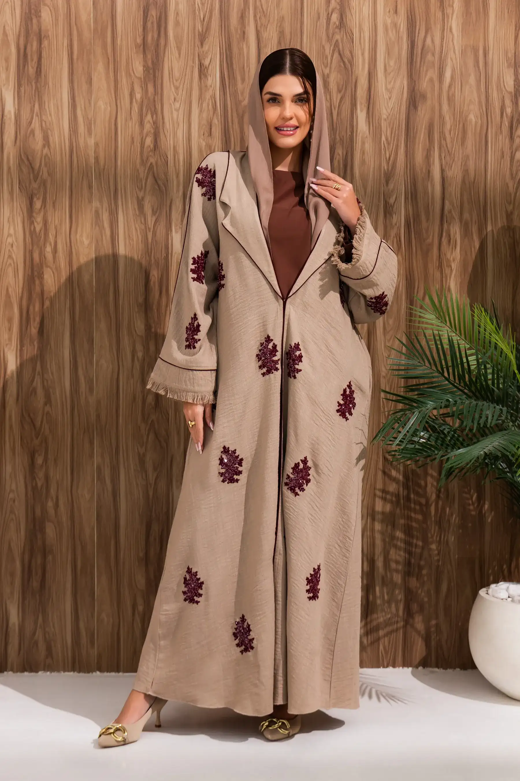 Turab Kimono - Beige