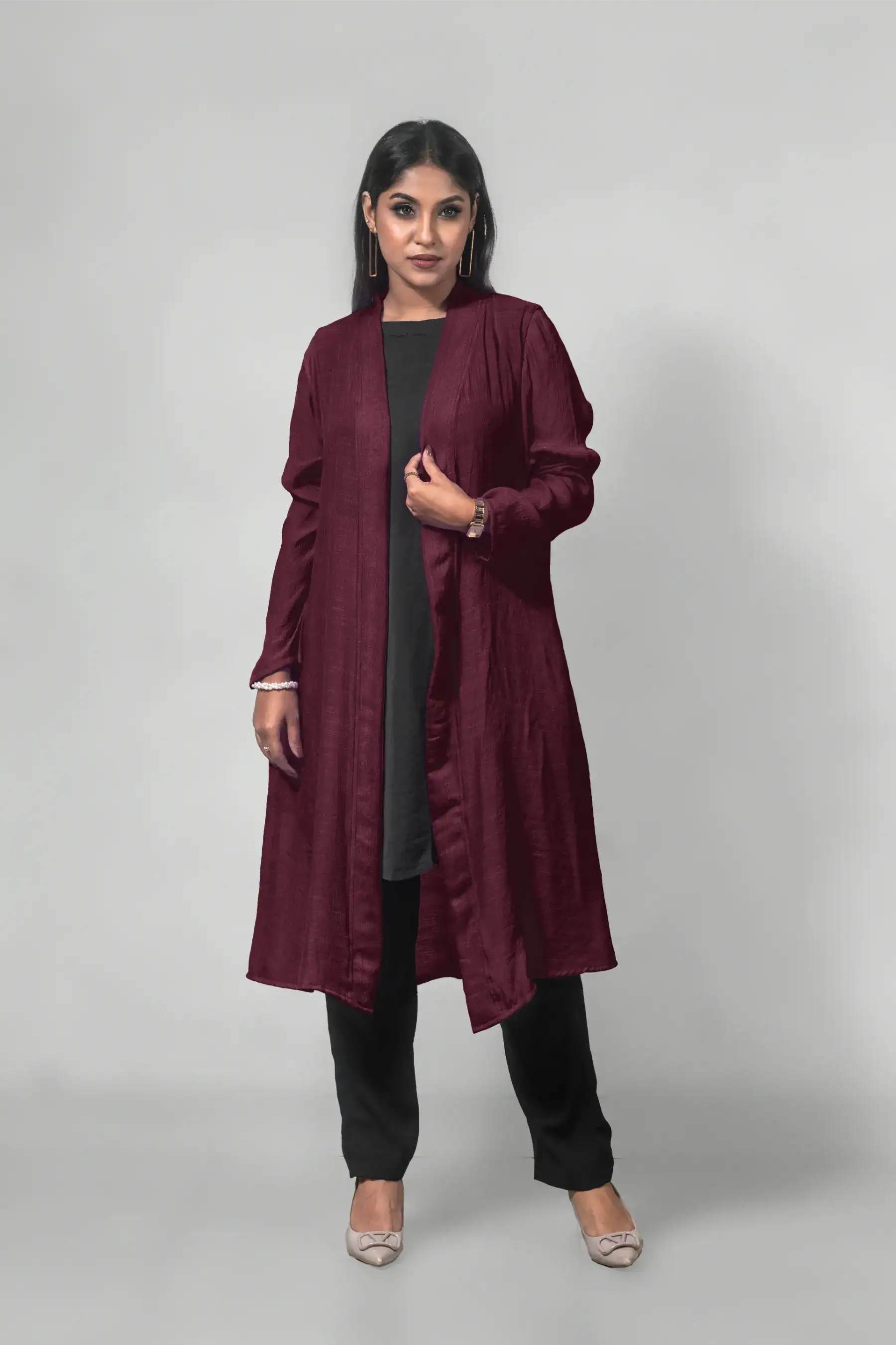 Plum – Border Shrug