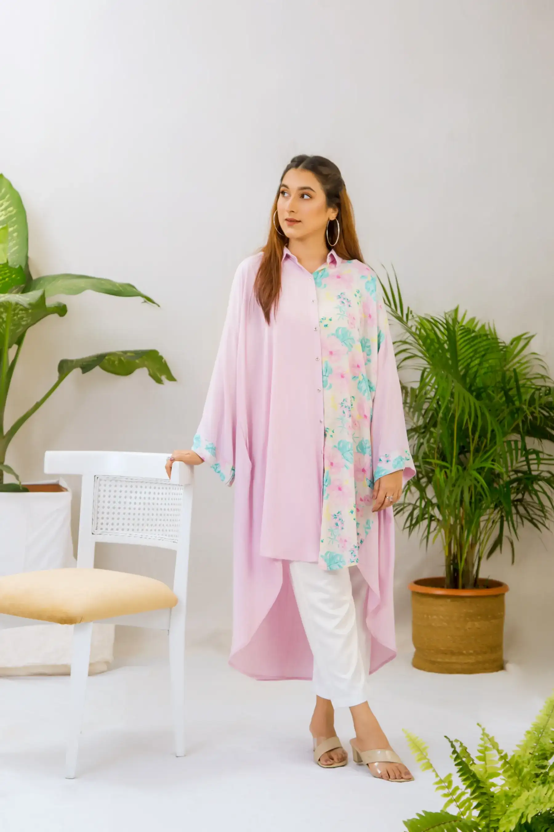 Flowy Shirt - Pink