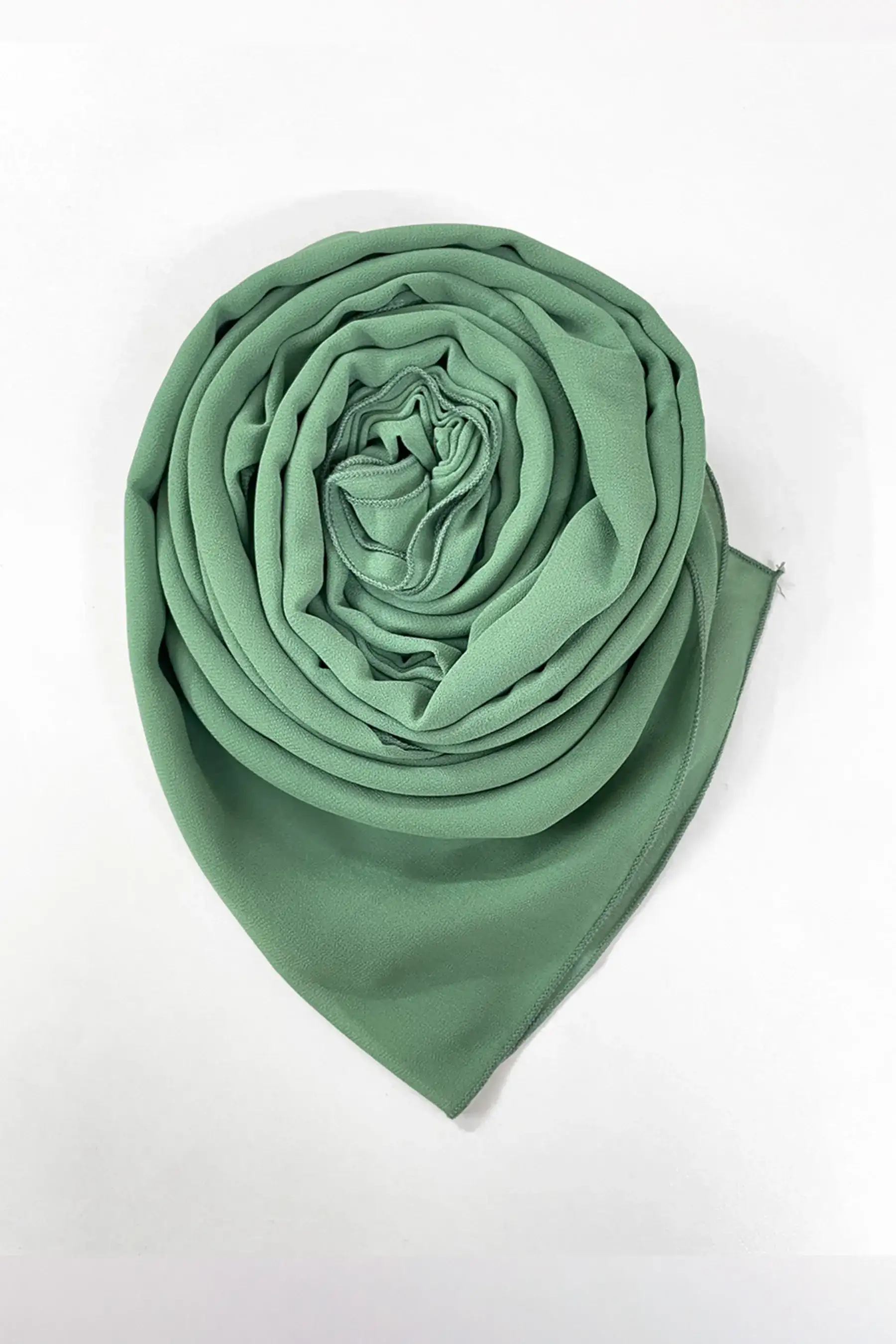 Sea Green – Georgette Scarf