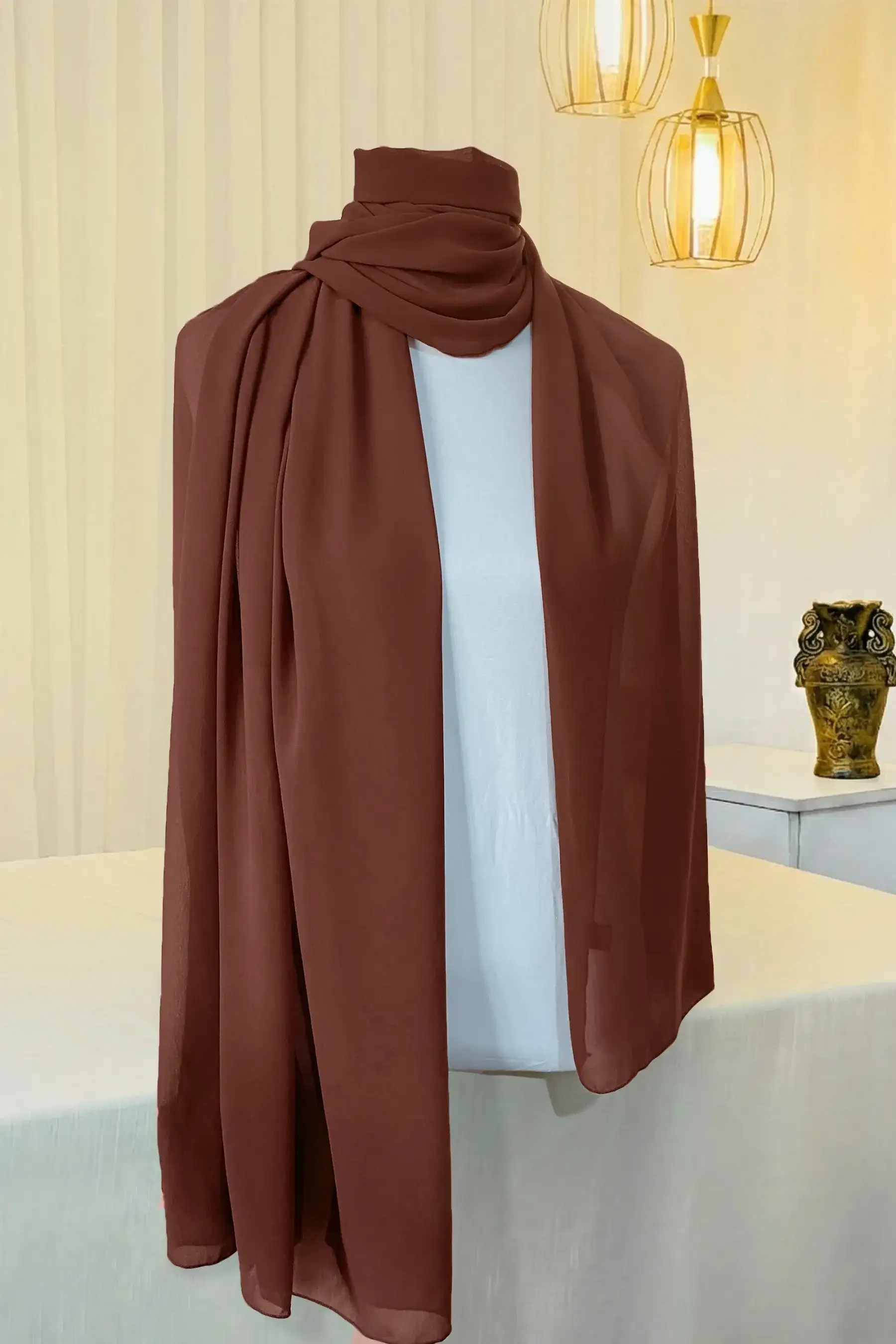 Rosewood – Georgette Scarf