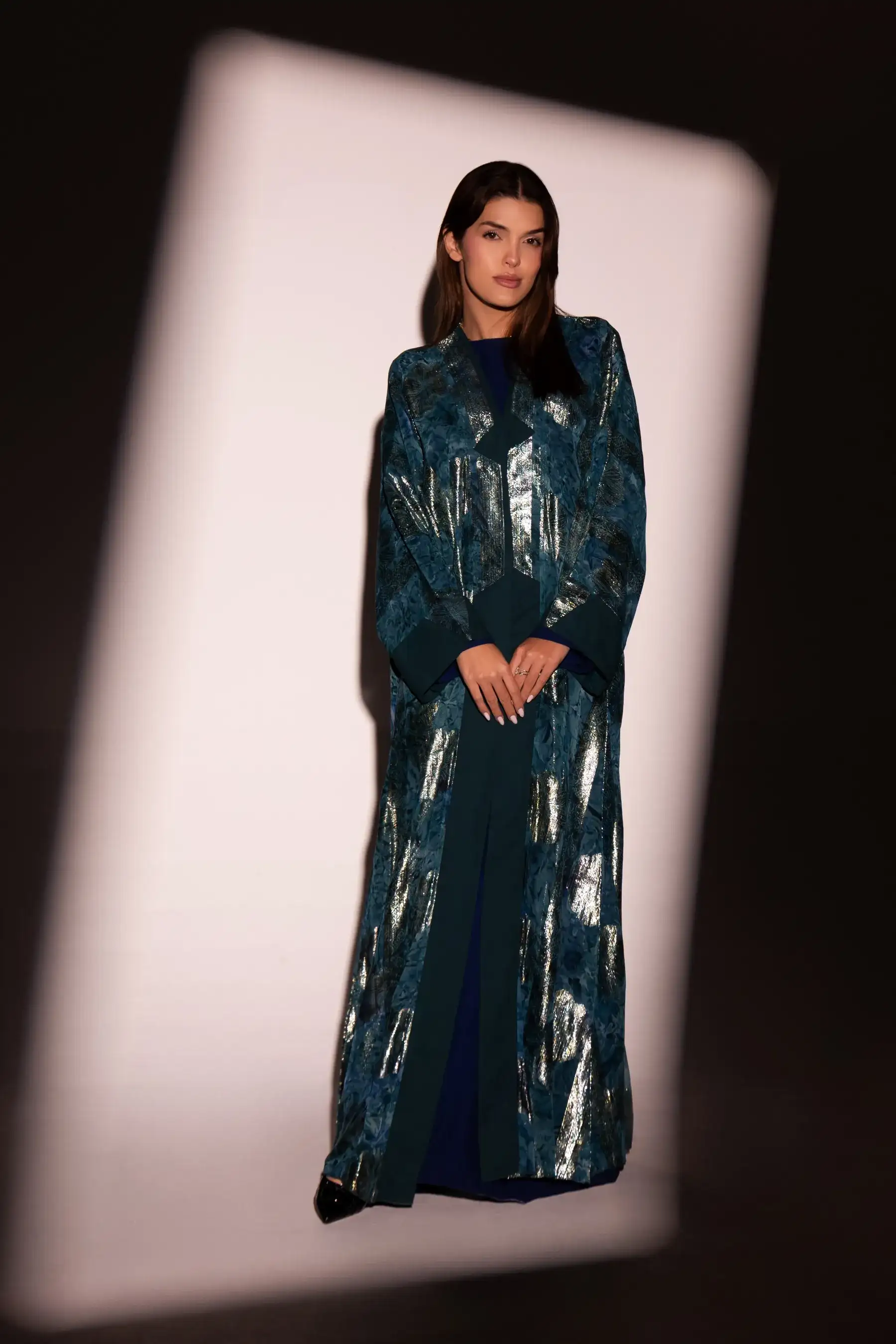 Qaside Kimono - Teal