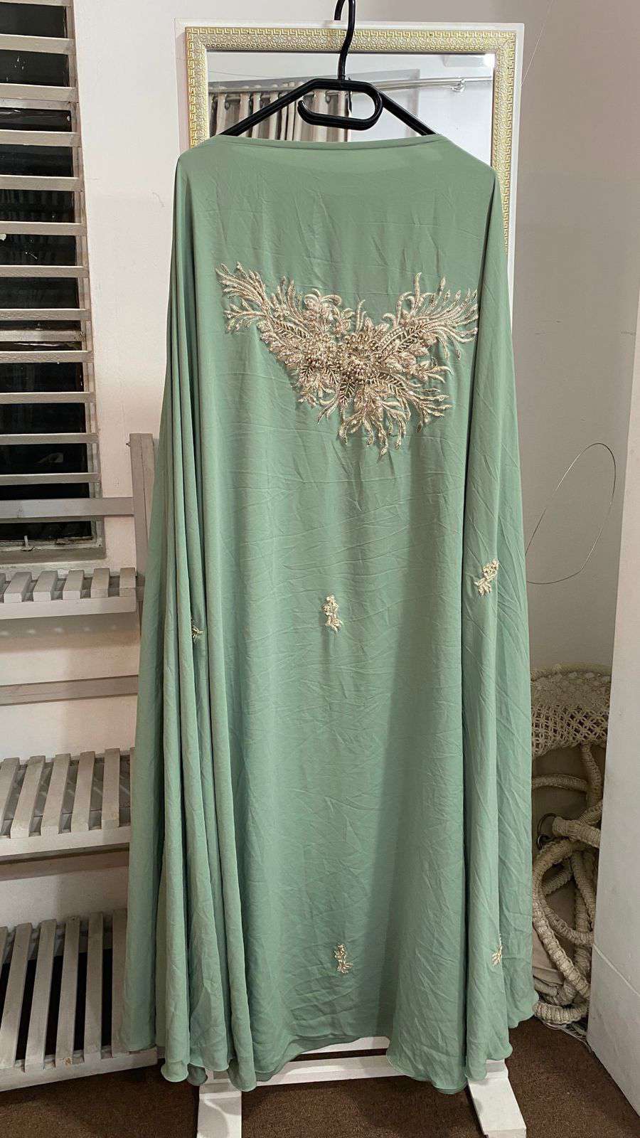EMB Cape Gown - Mint
