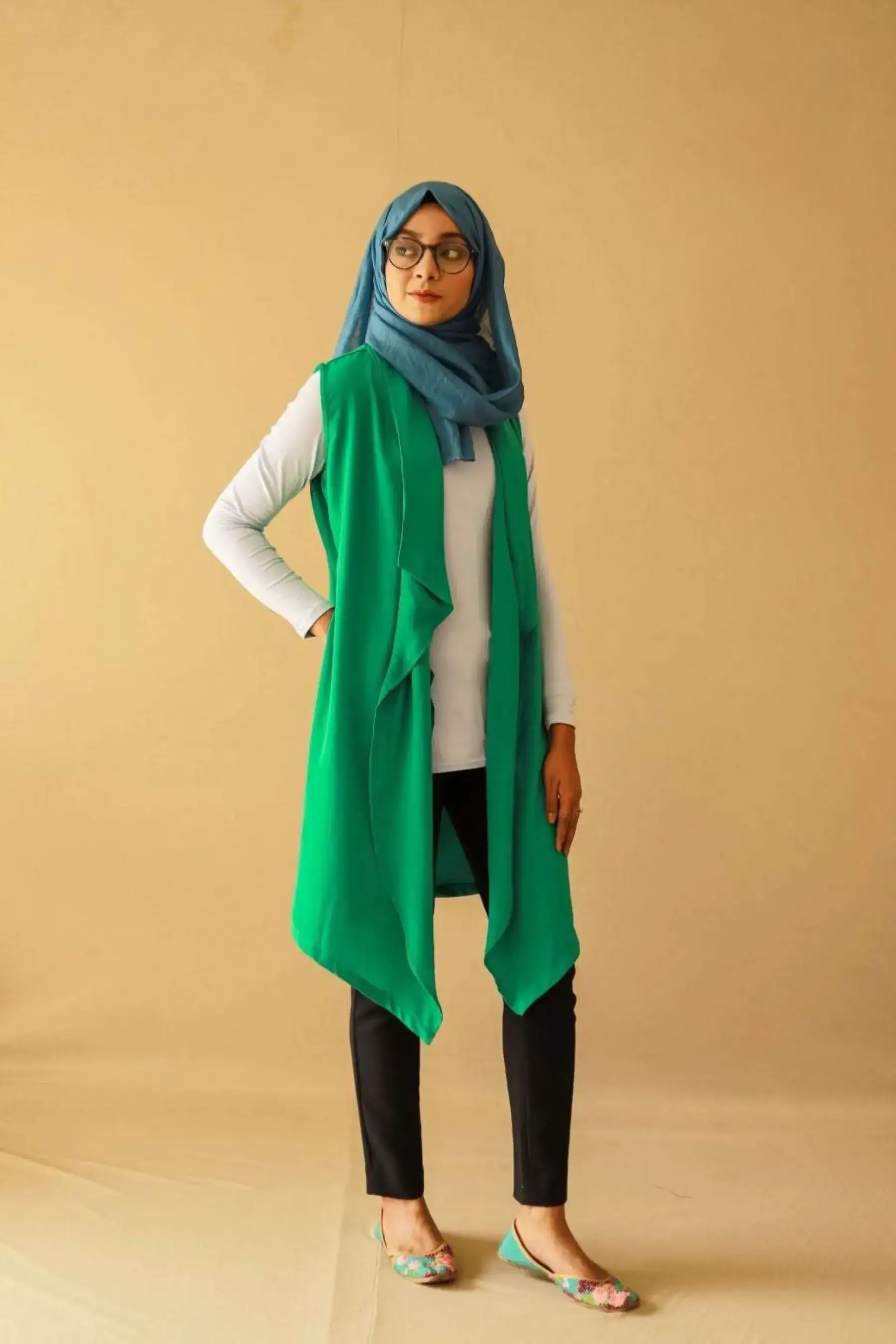 Duster vest - GREEN