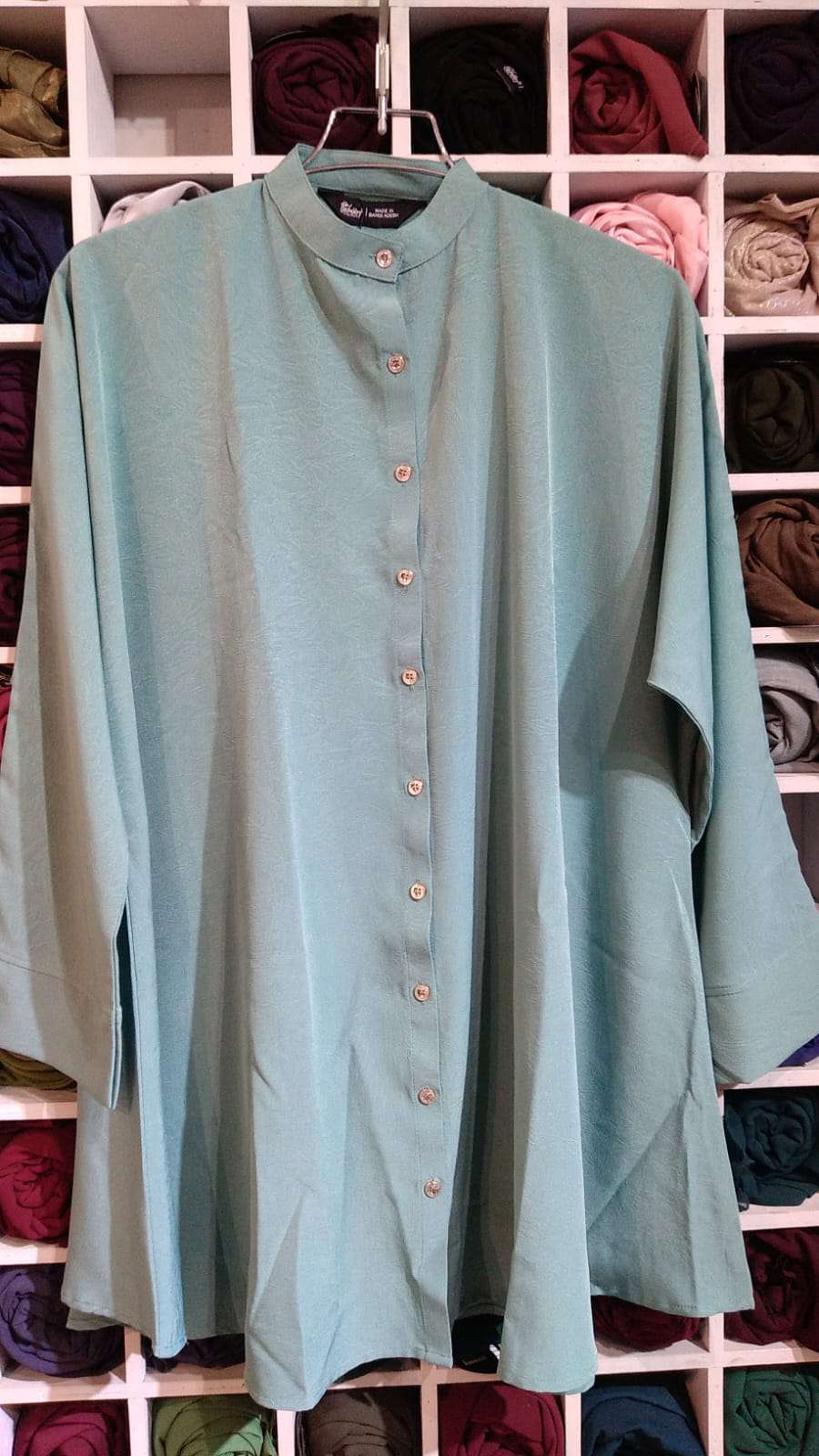 Summer Shirt - Cyan Blue