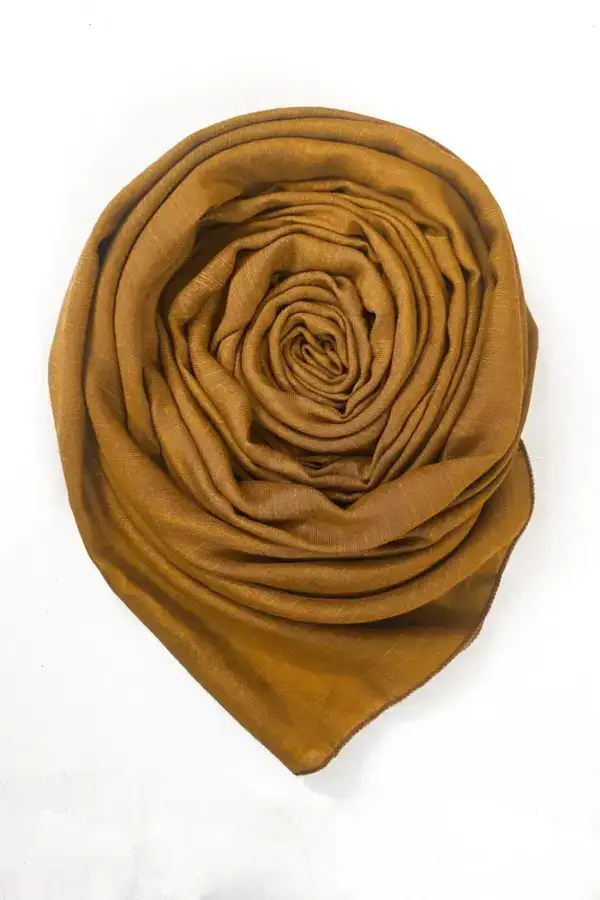 Mustard – Cheese Cotton Scarf