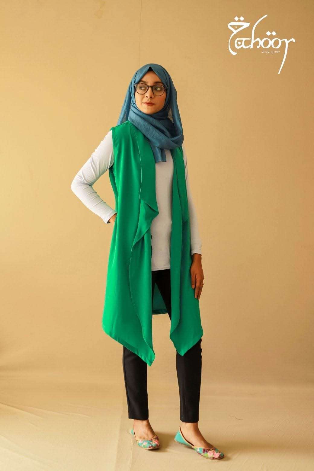 Duster vest - GREEN