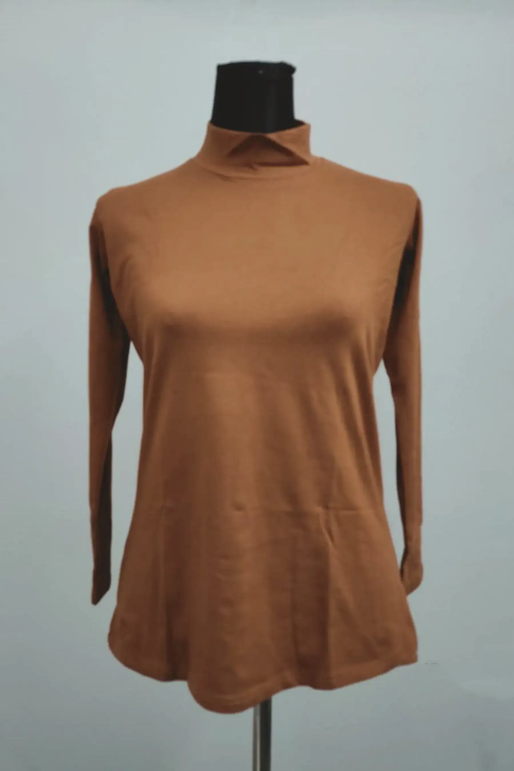 Turtle Neck - BROWN