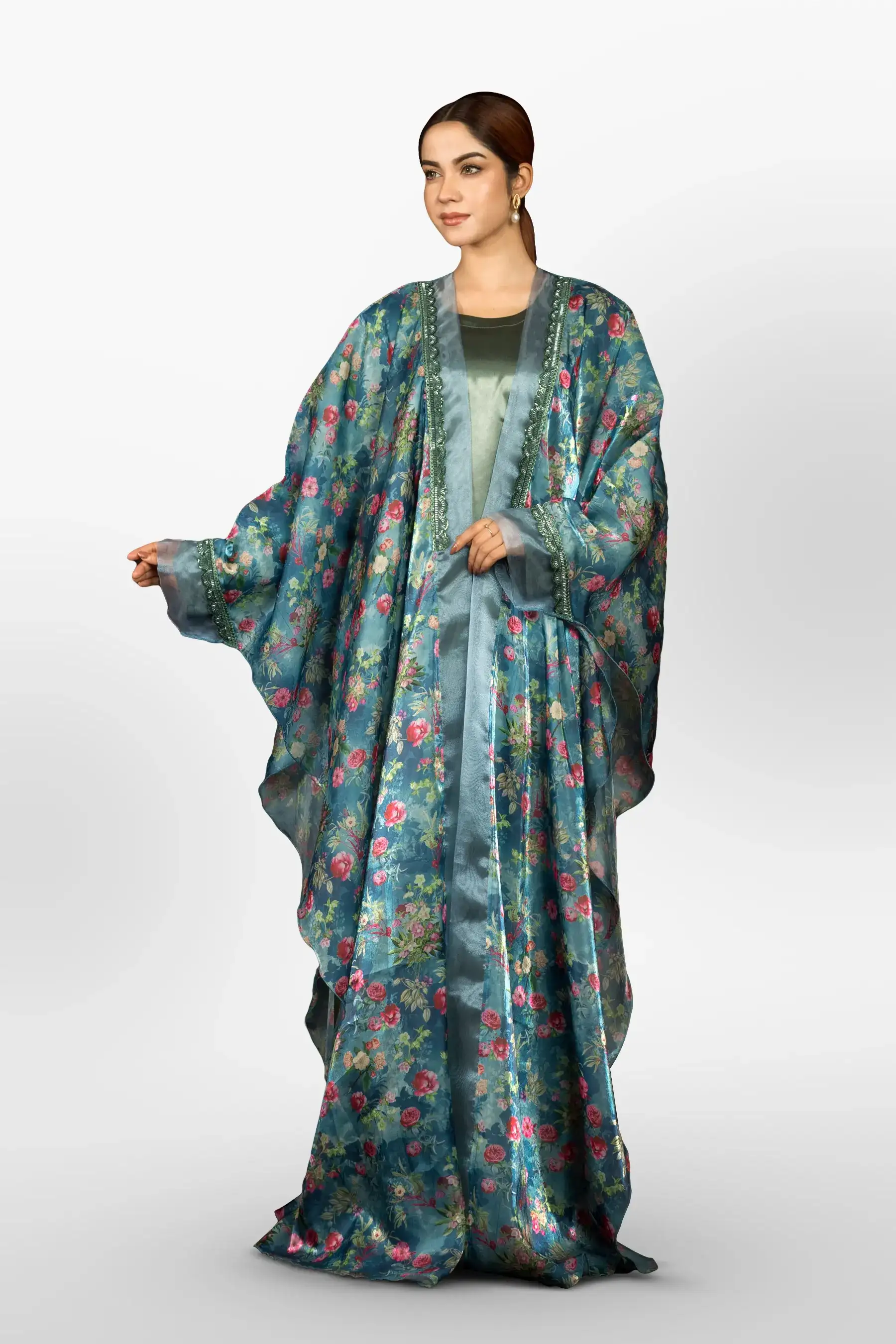 Sylvan Cloak - Cyan Blue