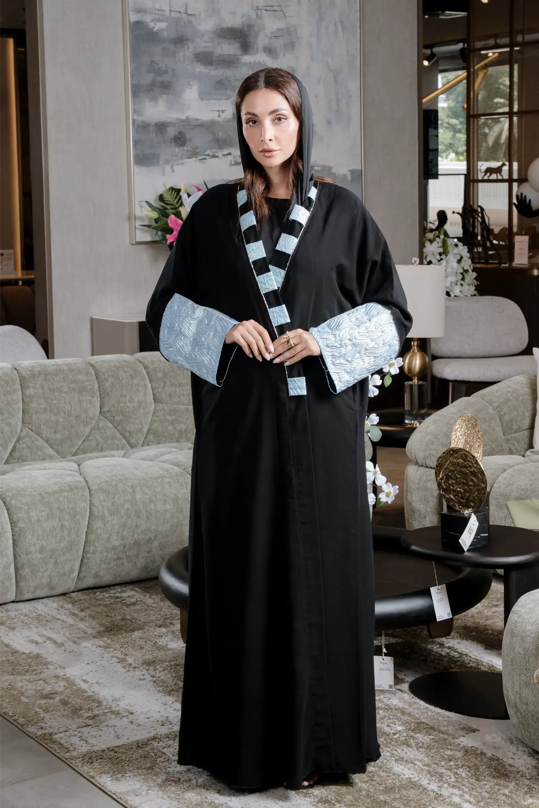 Yazrin Kimono - Light Blue