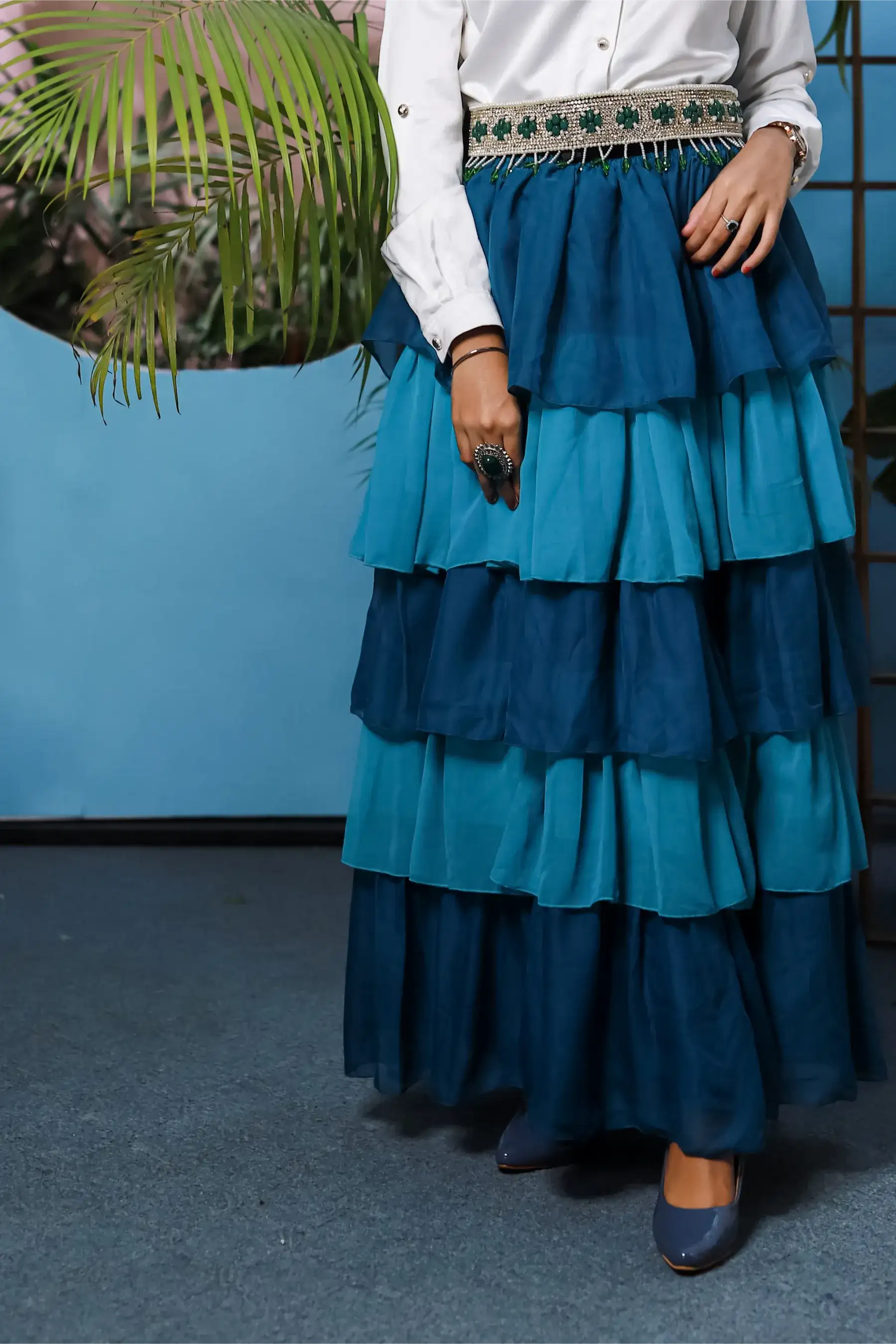Insta Skirt - TEAL